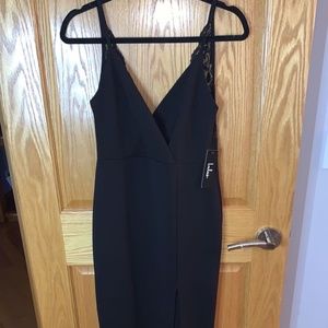 LULUS Black Lace Dress